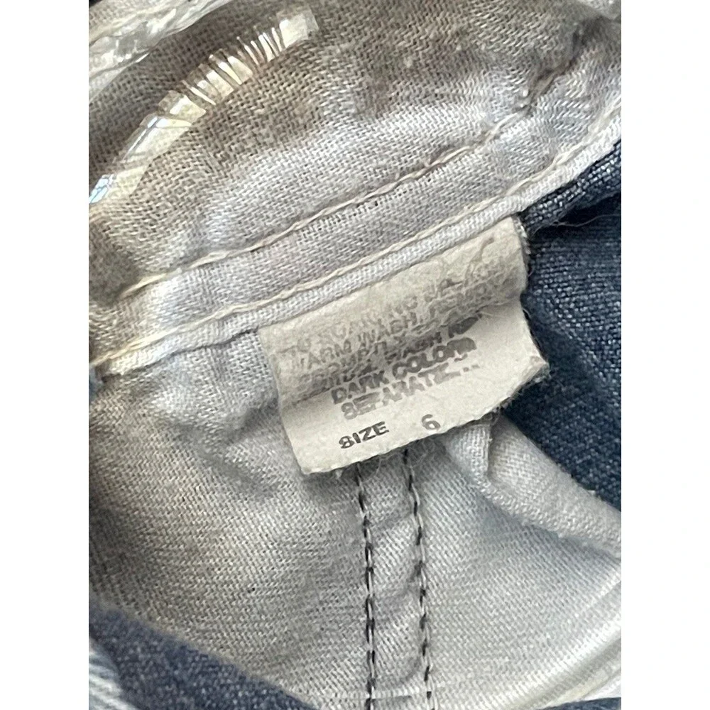 Vintage OshKosh B'gosh Denim Overalls - Kids Size 6 - Made in USA